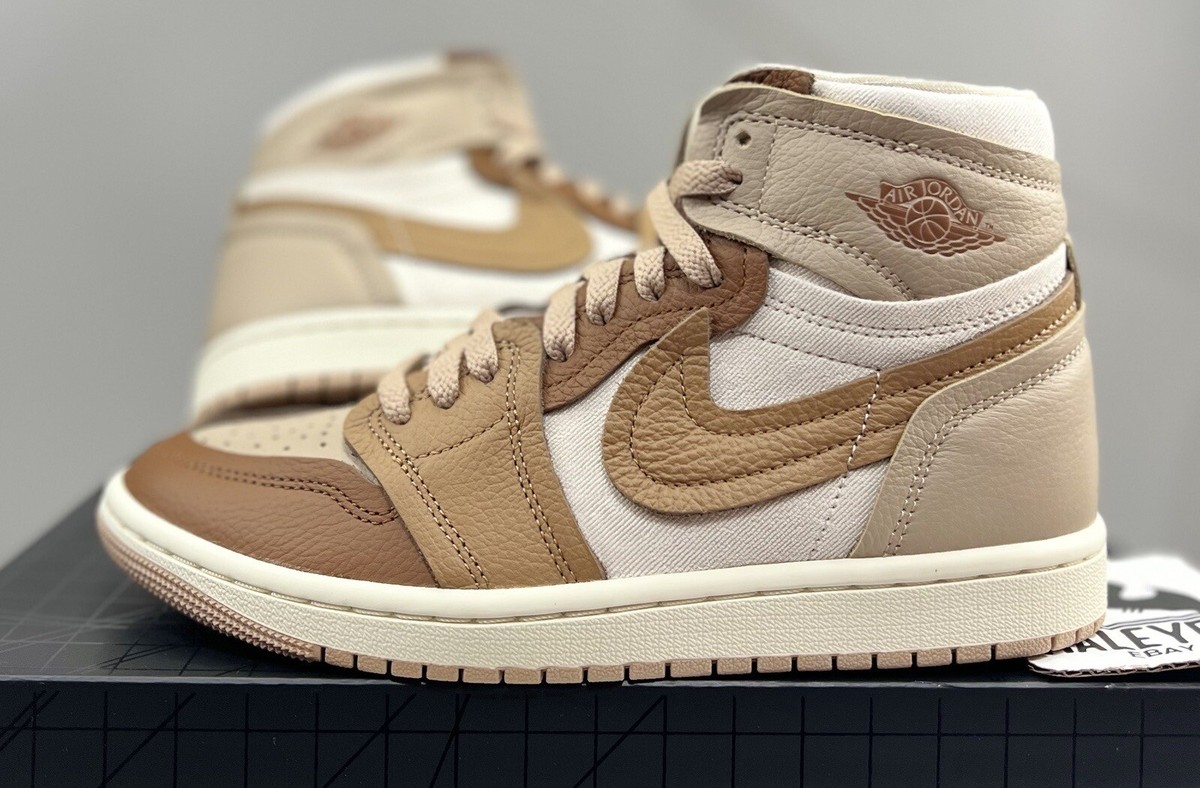 NEW Nike Air Jordan High MM Medium Brown Women Sizes 12 FB9891-200