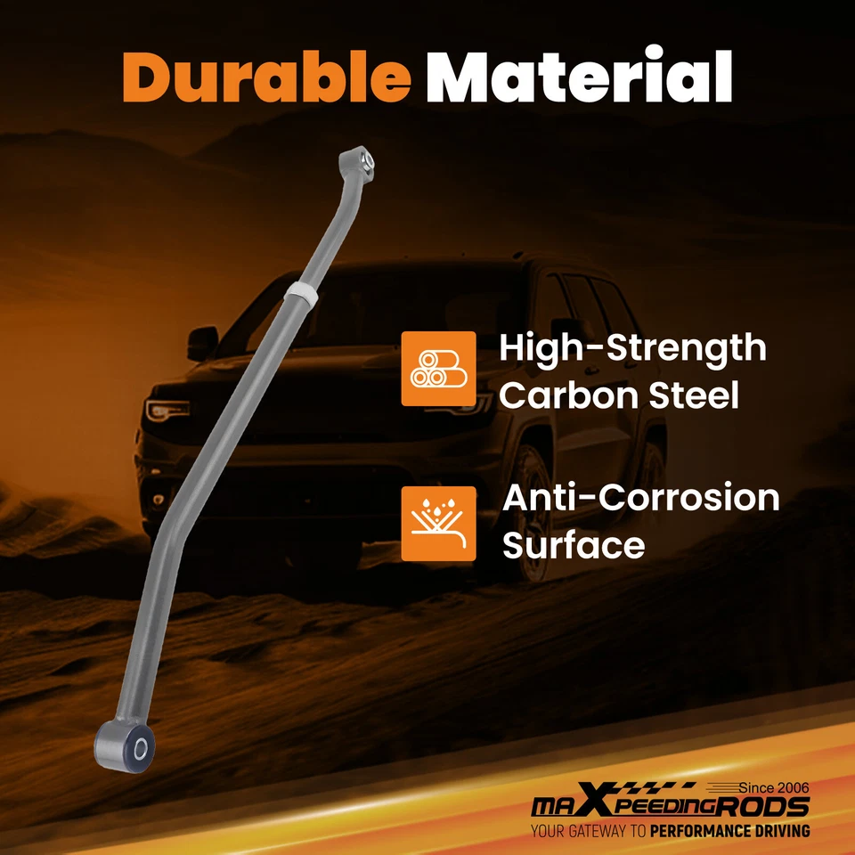 maXpeedingrods Adjustable Rear Track Bar for Jeep Wrangler TJ 1997 1998 1999-06 - Imagem 4 de 4