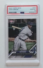Josh Gibson  MLB Career Batting Leader Card 2024 Topps Now  #241 Graded PSA 10