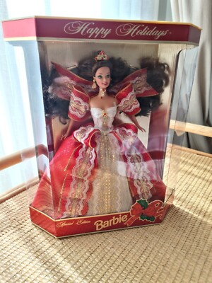 1997 Barbie Happy Holidays mistprint (Print Error)
