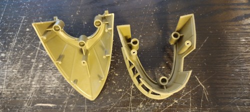 Star Wars Tatooine Sail Skiff Front & Back Body/Rail Parts Original Parts 1999 - Picture 10 of 13
