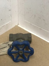 3/8" IPS -NIBCO GLOBE VALVE- 3/8" FNPT NIBCO Valve-3/8"F x3/8"F-BLUE HANDLE-