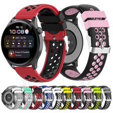 Cinturino Silicone Traspirante per Huawei Watch 3 Pro Watch GT 4 3 2 41/42/46mm