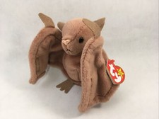 Batty the Bat Ty Beanie Baby Plush Brown Style 4035 with Tags