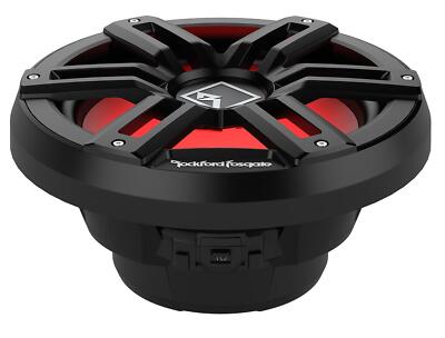 ROCKFORD FOSGATE M2D2-12SB 30cm (12 ) Subwoofer Outdoor Boote Marine Color Optix