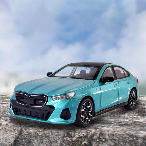 1:22 BMW I5 M50 Diecast Car Model Sound & Light Collectible Kids Xmas Gift - Picture 6 of 28