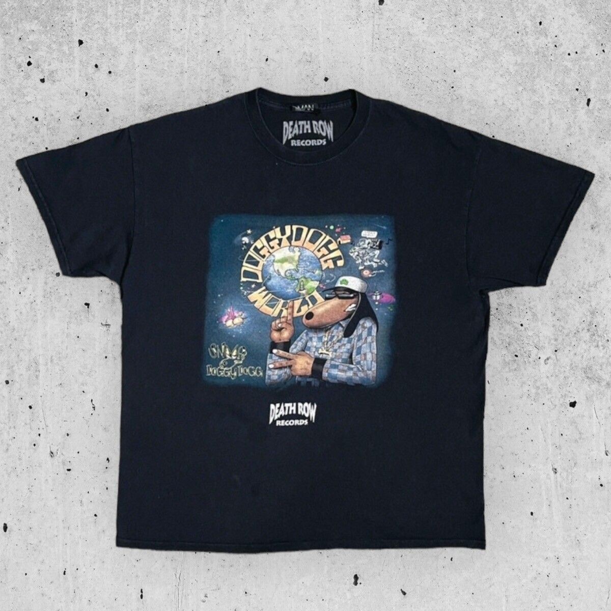 FILA T shirt vintage Death Row Snopp Dogg