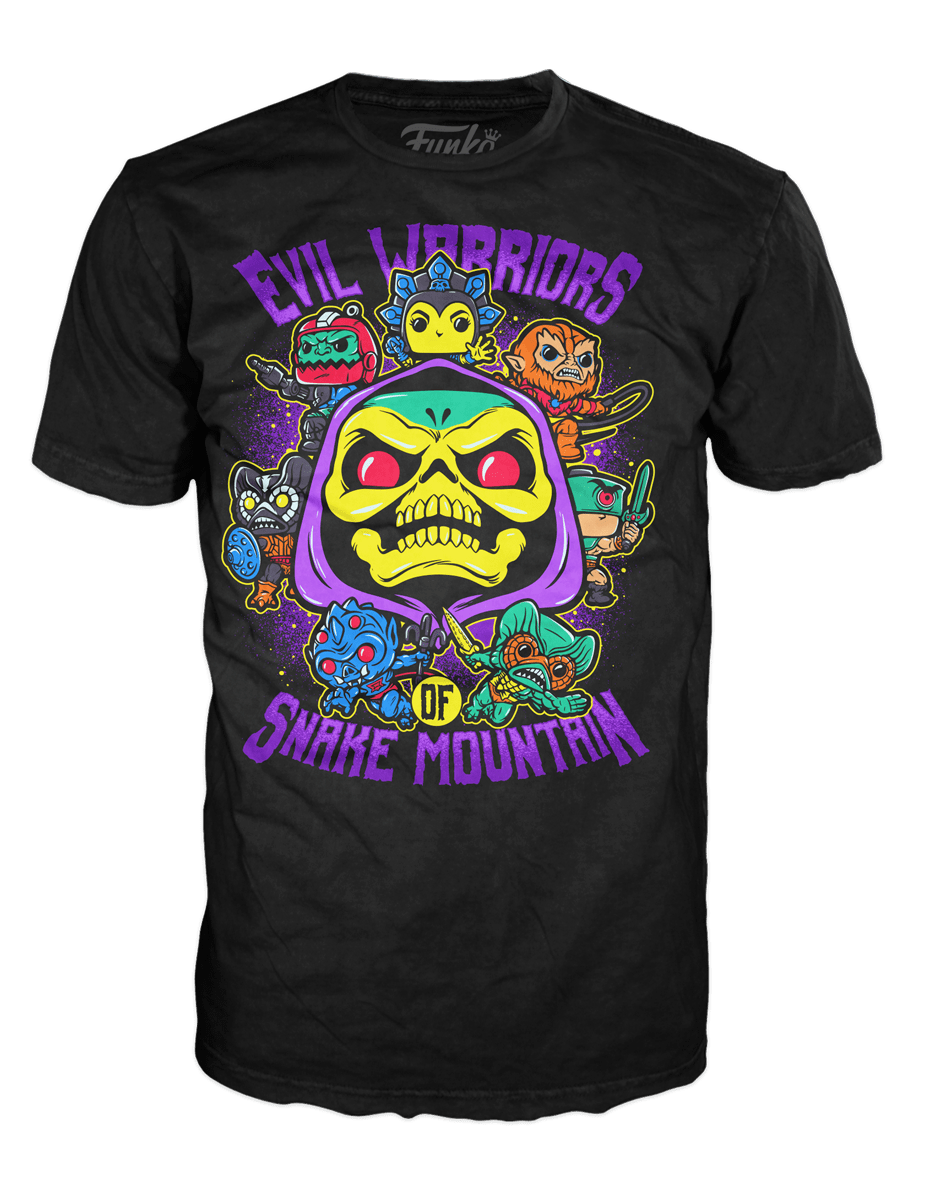 Large T-shirt - Masters of the Universe - Evil Warriors of Snake