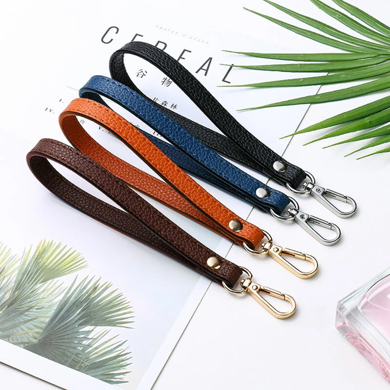 Leather Wallet Strap Replaceable Handbag Metal Bag Wrist Strap Straps Key  Belt