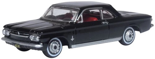 Oxford 1963 CHEVROLET CORVAIR Black 1/87 HO diecast car GM - Picture 7 of 7