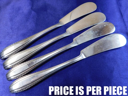 WALLACE REMBRANDT STERLING SILVER BUTTER KNIFE SOLID - VERY GOOD CONDITION