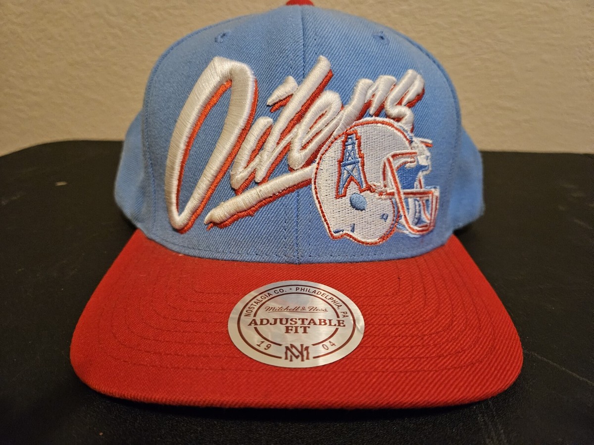 Houston Oilers Mitchell Ness Vintage NFL Collection Snap Back