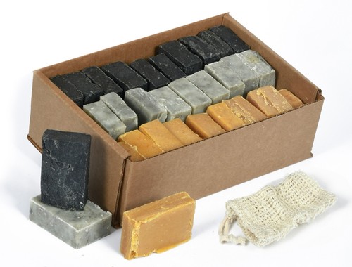Organic Men's Bar Soap, Pine Tar Oats Cedar Citrus Mint, Bath Soap by SimpleMan - Picture 33 of 34