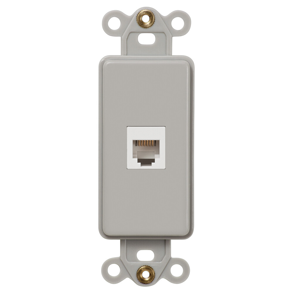 Wallplate Decora Toggle Outlet Rocker