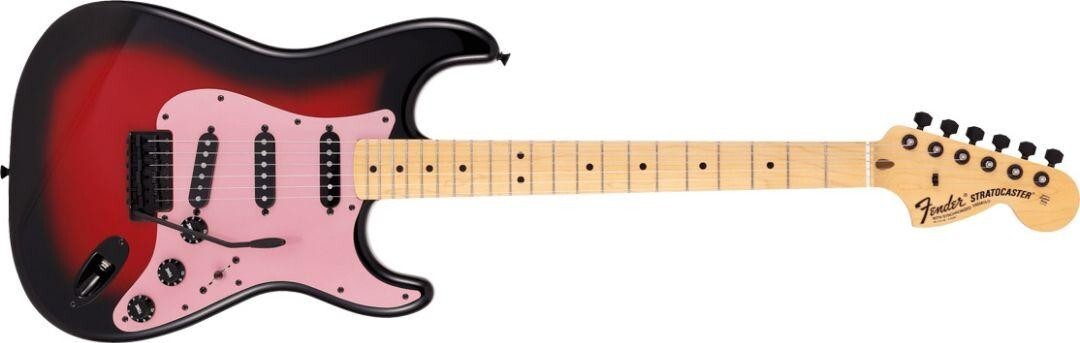 ギター Fender Ken Stratocaster Galaxy Red Ken Stratocaster Galaxi Red (Japan) - FUZZFACED