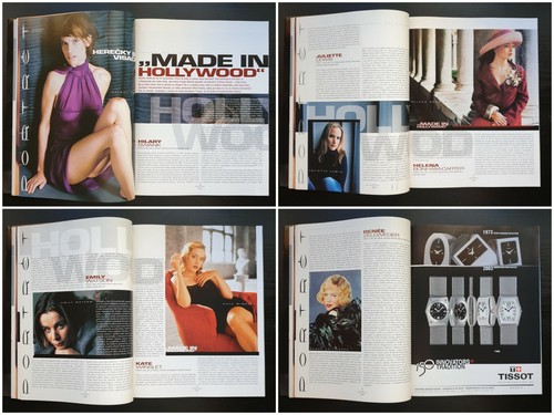 RENEE ZELLWEGER COVER, PINK, HILARY SWANK, 02/2004, SLOVAK MAGAZINE MIAU - Picture 5 of 12