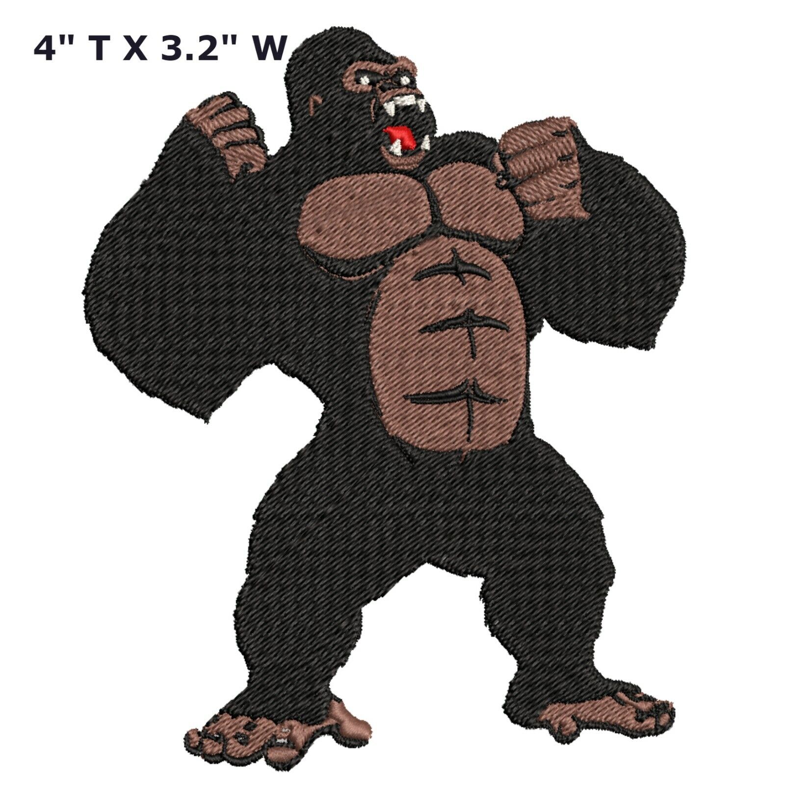 Premium Vector  Funny monkey gorilla chest halloween costume