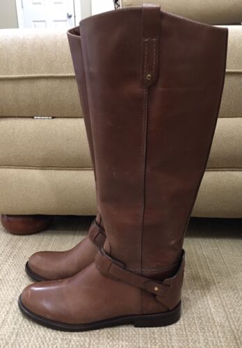 Tory Burch Colton Riding Boots Almond, Sz  | eBay