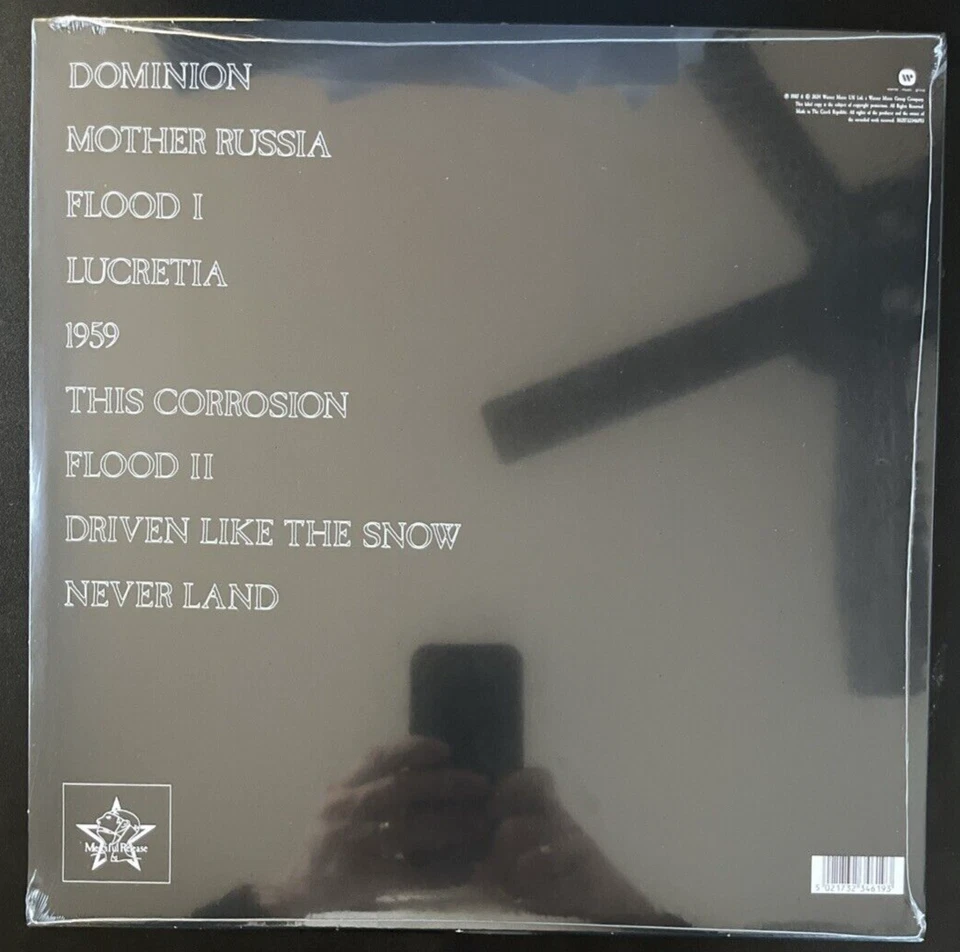 SISTERS OF MERCY FLOODLAND GREY BLACK MARBLE VINYL LP LIMITED SEALED MINT - Image 2 of 2