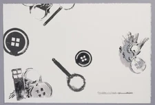 RICHARD MEIER 'Objects', 1996 SIGNED Silkscreen Print Limited Edition 15x22 NEW!