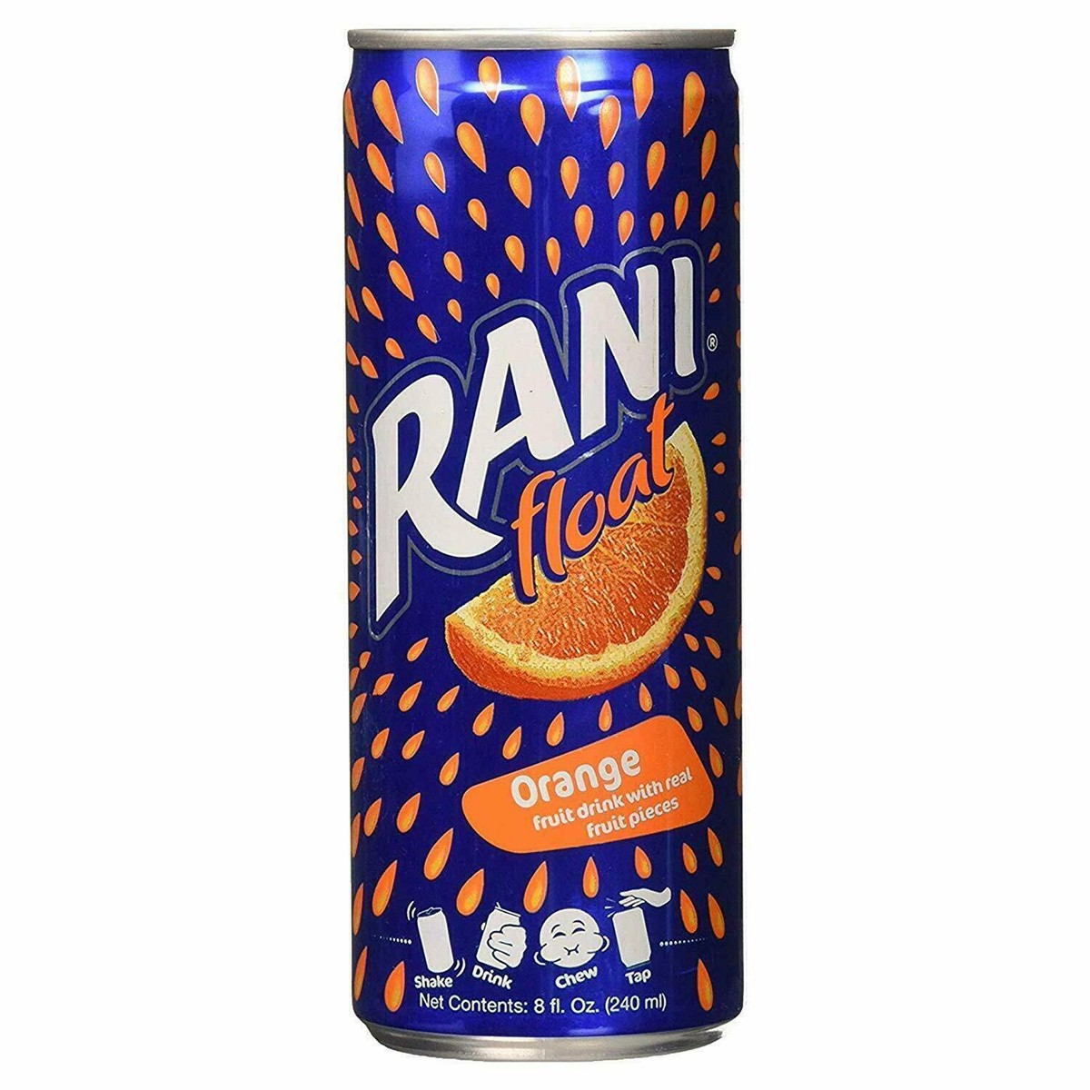 FLOAT FRUIT DRINK WITH REAL FRUIT PIECES