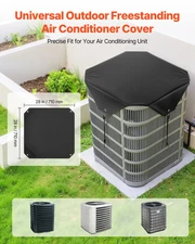 Air Conditioner Cover for Outside Units, 28 x 28 inch Central AC Cover for Air C