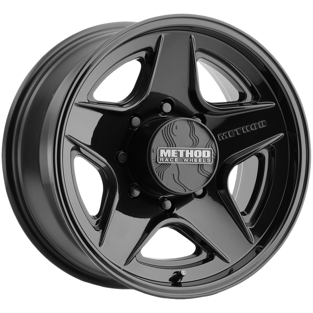 (Set of 4) Method MR319 20x9 8x180 +18mm Gloss Black Wheels Rims 20 ...
