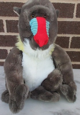 Fiesta Baboon Ape 12'' Sitting Plush Stuffed A5246 Big