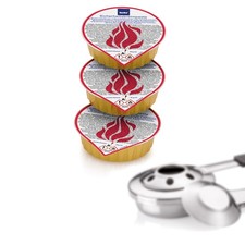 KELA Brennpaste 3er-Set MAGMA f&uuml;r Fondue 3 x 80 g