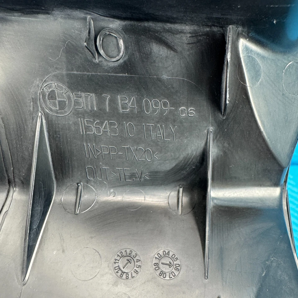 Painel console quadro 2006–2011 BMW 325i E90 fabricante de equipamento original 51717134099 - Imagem 2 de 4