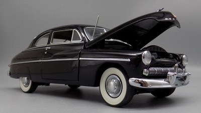 1949 Mercury Club Coupe Diecast Model Danbury Mint Rat Rod Low Rider 2 Door