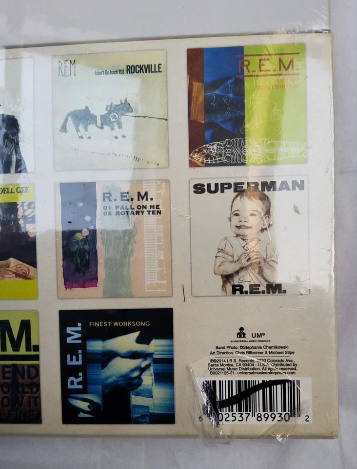 R.E.M. 7IN-83-88 I.R.S. Singles Collection 11 X 7" Vinyl Box Set New Sealed - Image 4 of 4