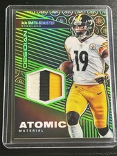 2019 Panini Obsidian Atomic Material Patch JuJu Smith-Schuster #AM-9 Green /25