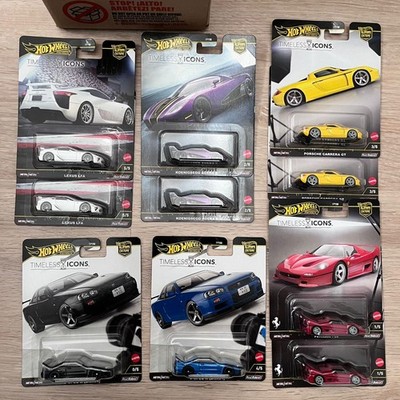 CHASE Hot Wheels Timeless Icons Case Skyline GT-R BNR34 Unsealed