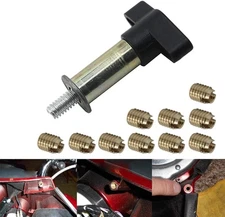 Motoparty Batwing Fairing Windshield Threaded Brass Insert Restoration Kit... 