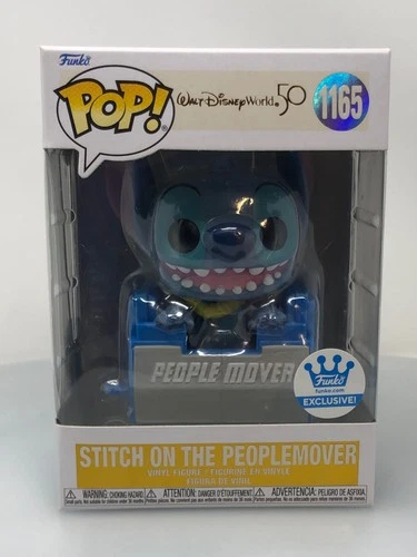 Stitch on the Peoplemover #1165 DAMAGED BOX SEE PICS