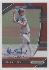 2020 Panini Prizm Draft Picks Red 30/50 Dylan MacLean #PDP115 Auto 1cc7