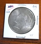 1926-P Peace  silver dollar  uncirculated
