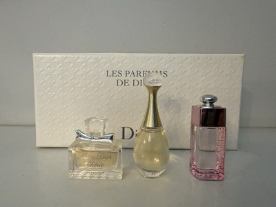 Christian Dior Les Parfum x 3 Miniatur Set Jadore Addict Miss Dior NEU
