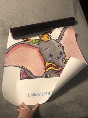 Disney Store Dumbo Poster Little Star Of The Circus #D1161 NIP 26 x24 