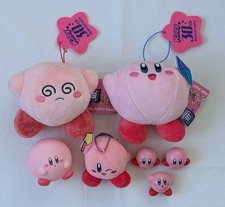 Nintendo Kirby Plush Figure Set 30th Anniversary 7 Piece Collection Bundle