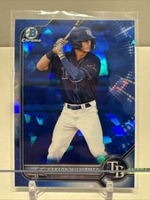 Carson Williams 2022 Bowman Draft Sapphire Edition #BDC-14 Tampa Bay Rays