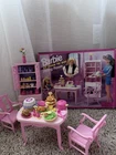 1995 Vintage Mattel Barbie So Much To Do Dining Room  Set #67150 + Extras + Box