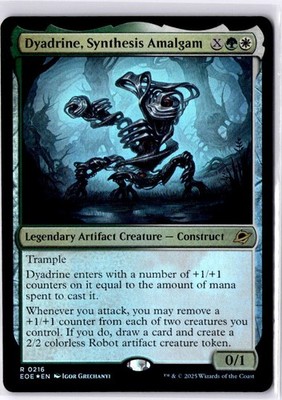 Dyadrine, Synthesis Amalgam Edge of Eternities Foil NM R 0216