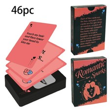 46 Couples' Question And Answer Scratch Cards Game Card for Boosting Romance