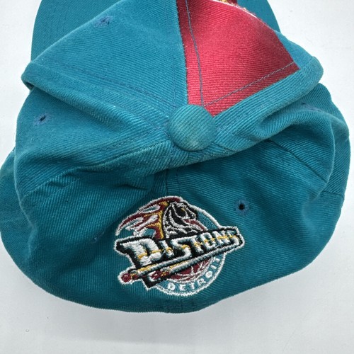 Cappello Berretto Vintage Detroit Pistons Snap Back Specialità Sportive Draft anni 90 - Foto 3 di 11