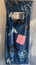 Brand New HBO Sex And The City Blue Plush Thr...