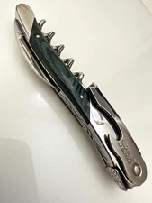 CHATEAU LAGUIOLE Classic Green Stamina Waiters Corkscrew Wine Key Opener