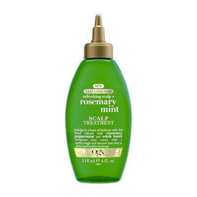 OGX Extra Strength Refreshing Scalp + Rosemary Oil Mint Dry Scalp Treatment, Pep