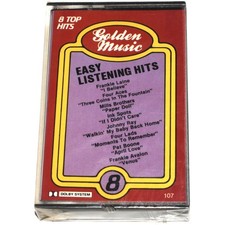 Easy Listening Hits - 8 Top Hits Cassette Tape Golden Music NEW SEALED